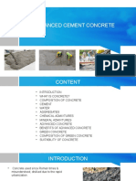 Advanced Cement Concrete