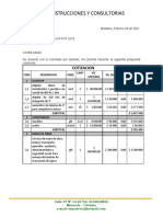 Cotizacion Consorcio