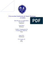 (UASD) Unidad3 Fundamentos de Computación (Hardware)