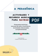 Guía Didáctica Actividades Navidad