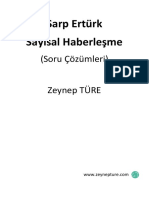 Sarp Ertürk Sayısal Haberleşme Kitap Çözümleri Zeynep TÜRE