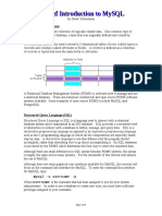 MySQL Guide