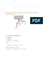 Tarea 4 Vibraciones Modelado No Lineal