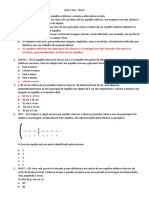 Lista 3 Unidade 2v.a. Física 2º Ano