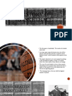 History of Basketball