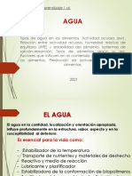 1 B) Agua