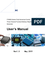 Arbitrary Wave Function Generator 3 Channel FY8300