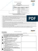 Interview Questions Framework On Amazon Value "Bias For Action"