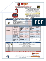 Amptec 601ES Explosive Safety DMM Specifications Sheet