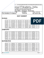 13-01-2023 - Jee SR ELITE (CIPL, IPL IC & ISB) - Jee-Main - GTM-6 - Key & Sols