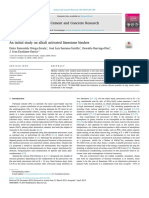 An Initial Study On Alkali Activated Limestone Binders