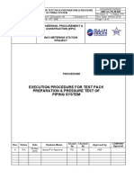 Test Pack Procedure