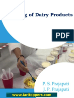 Judging of Dairy Products