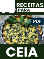 Receitas para Ceia