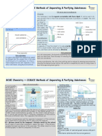 Science Year 09 CC2 Methods of Separating and Purifying Substances