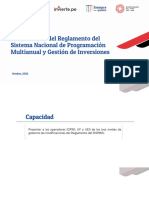 MEF. Modificación Del Reglamento Invierte