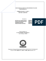 Effects of Feed Particle Size On The Hydrocyclone Performance Ch4093D Project: Part 1 Review 1 Report