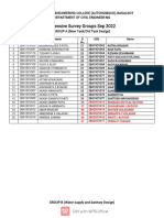 Extensive Survey Groups