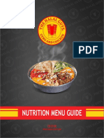 Nutrition Menu ACC