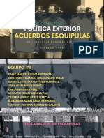 Acuerdo Esquipulas I y II Presentación