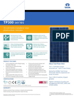 TP300 Series: 72-Cell Multi-Crystalline Solar Photovoltaic Modules