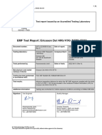 EMF Test Report - Ericsson Dot 44Kr - 41Kr B77D (FCC)