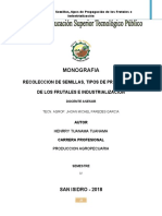 MONOGRAFIA Recoleccion de Semillas