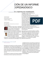 Elaboración de Un Informe Psicopedagógico