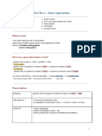 Biot CH 2 - Gene Expression