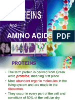 BIOCHEMISTRY OF PROTEINS &amino Acids-INTRODUCTION