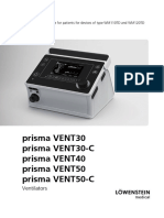 Prisma VENT30 Prisma VENT30-C Prisma VENT40 Prisma VENT50 Prisma VENT50-C