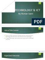 Space Technology & Ict: by Roman Saini