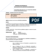 TDR Asistente de Residencia-Eder Orga-Paracas-Ica