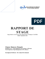 Rapport de Stage 