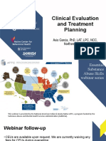 Clinical Eval - Treatment Planning