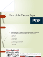 Parts of The Campus Paper