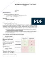 Lesson 5.adjusting Entries and Adjusted Trial Balance