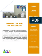 Gravimetría Por Volatilización - Estudiante