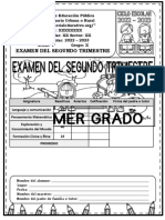 Examen Del Segundo Trimestre