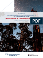 Innovations in Geotechnical Design: 2021 Australian Geomechanics Society Victorian Symposium