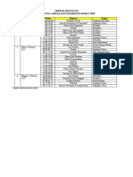 Jadwal PERSAMI