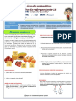 Ficha de Reforzamiento 18: Situación Retadora