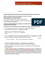 Organisé Par La Compagnie de La Casquette Formulaire D'Inscription Et de Demande de Soutien Du Fonds 304