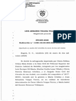 STC255-2020 Proceso Ejecutivo - Regulación o Pérdida de Intereses