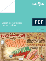 Digital Literacy Across The Curriculum: Key To Themes Overleaf