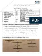 Examen Argumentación Jurídica Oral y Escrita.