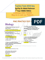 PMC'S Mock Test 2022