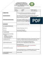 Department of Education Division of Zamboanga Del Norte: A. Content Standard