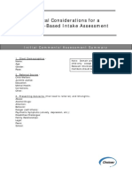 McIntyreStrength Based Intake Assessment Guide REVISED