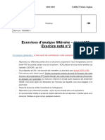 Analyse Du Texte Tiré de Femmes D'alger Dans Leur Appartements Ex. Noté 2